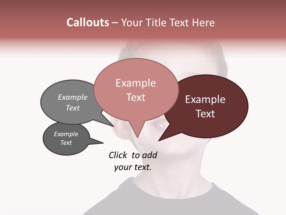 Gorgeous Joy Laughter PowerPoint Template