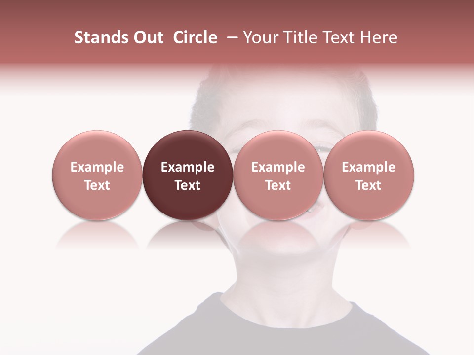 Gorgeous Joy Laughter PowerPoint Template