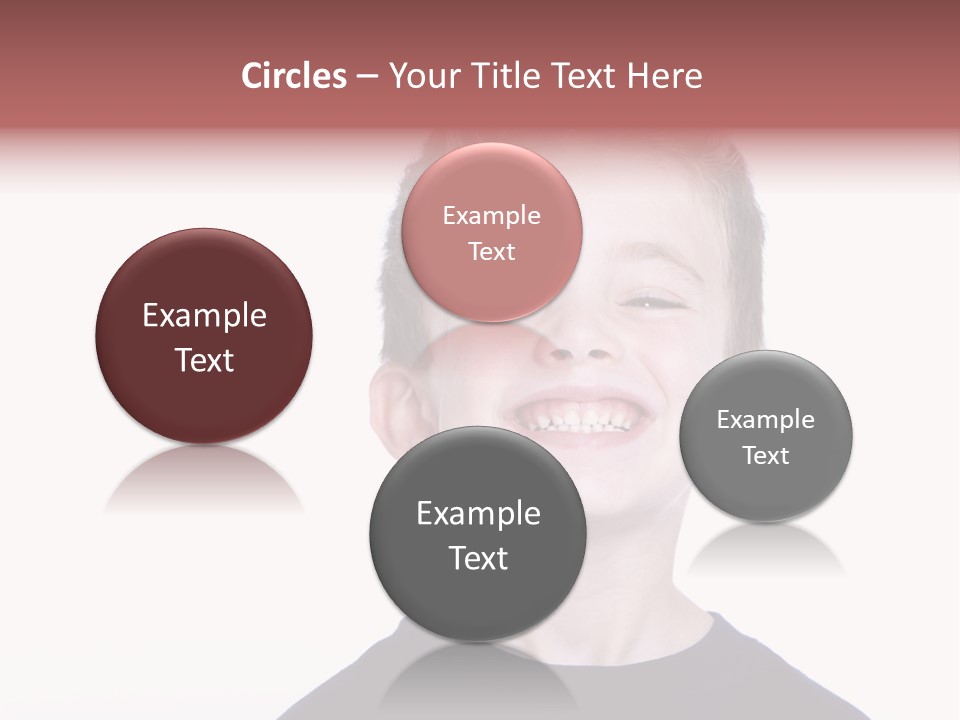 Gorgeous Joy Laughter PowerPoint Template