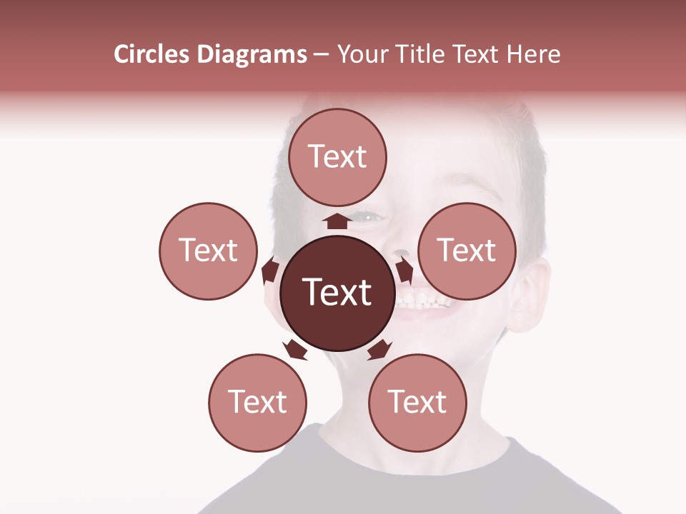 Gorgeous Joy Laughter PowerPoint Template