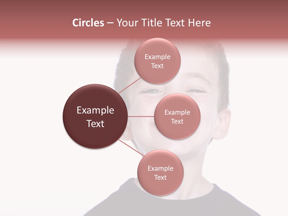 Gorgeous Joy Laughter PowerPoint Template