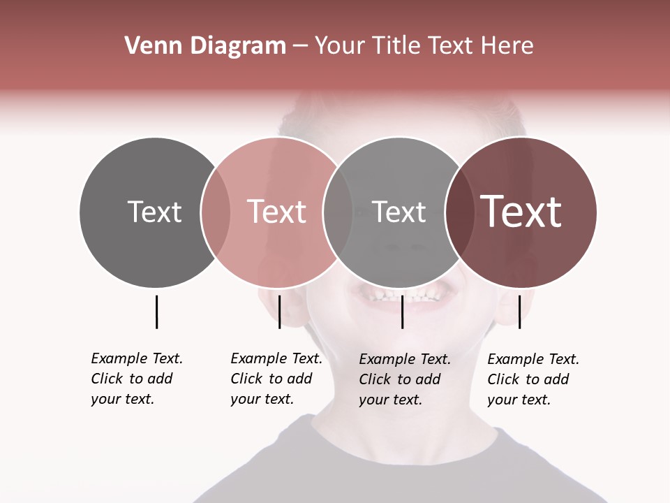 Gorgeous Joy Laughter PowerPoint Template
