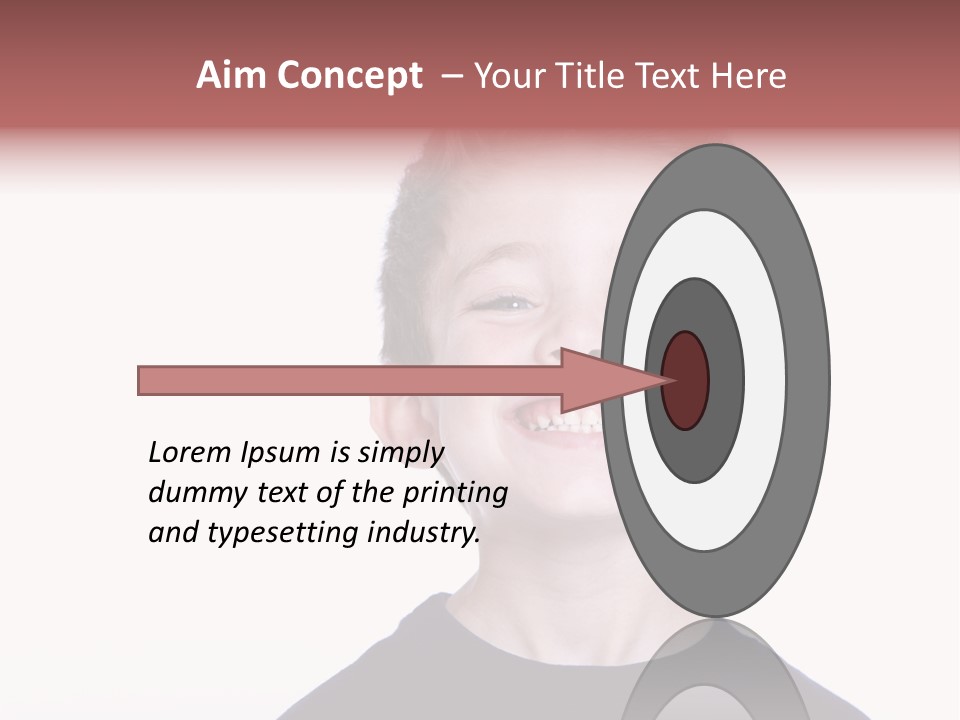 Gorgeous Joy Laughter PowerPoint Template