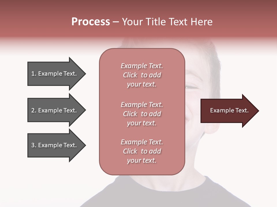 Gorgeous Joy Laughter PowerPoint Template