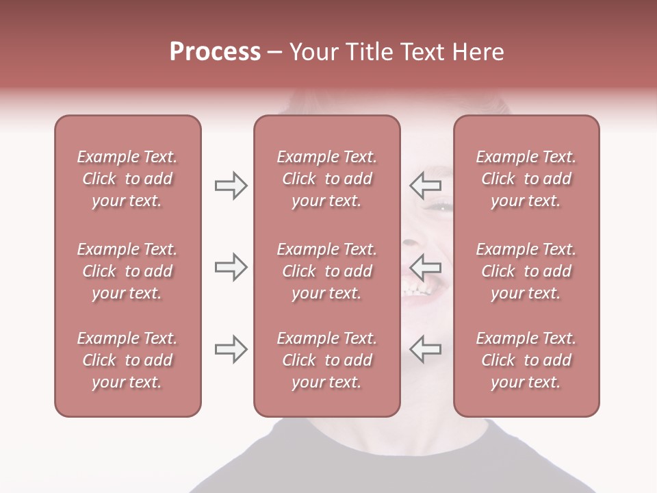Gorgeous Joy Laughter PowerPoint Template