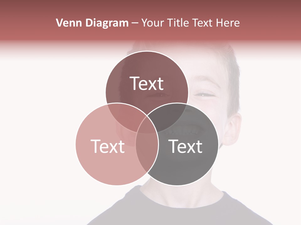 Gorgeous Joy Laughter PowerPoint Template