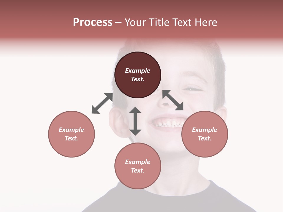 Gorgeous Joy Laughter PowerPoint Template