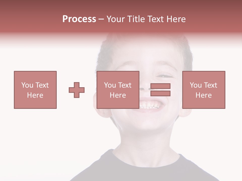 Gorgeous Joy Laughter PowerPoint Template