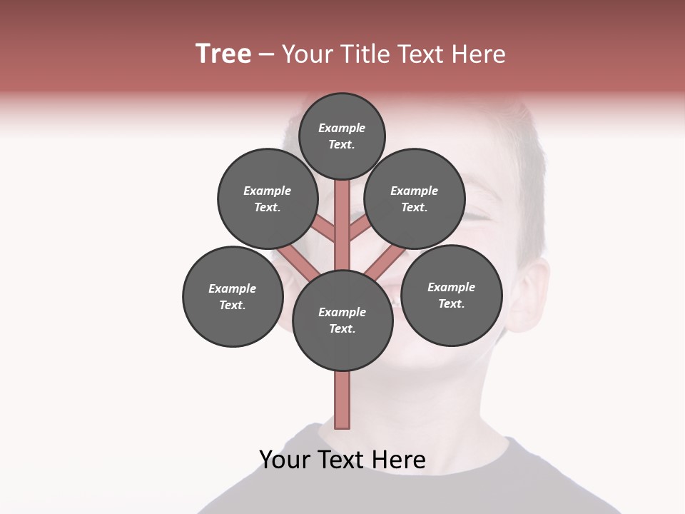 Gorgeous Joy Laughter PowerPoint Template