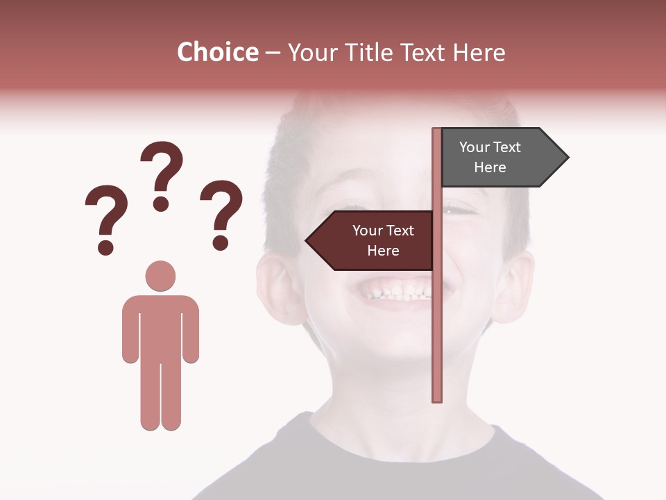 Gorgeous Joy Laughter PowerPoint Template