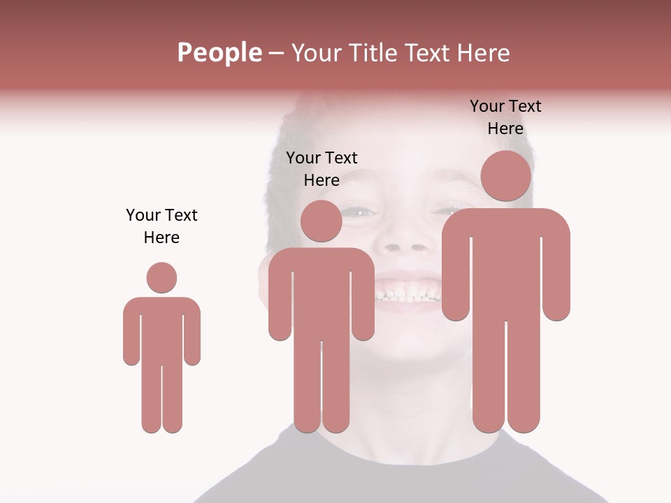 Gorgeous Joy Laughter PowerPoint Template