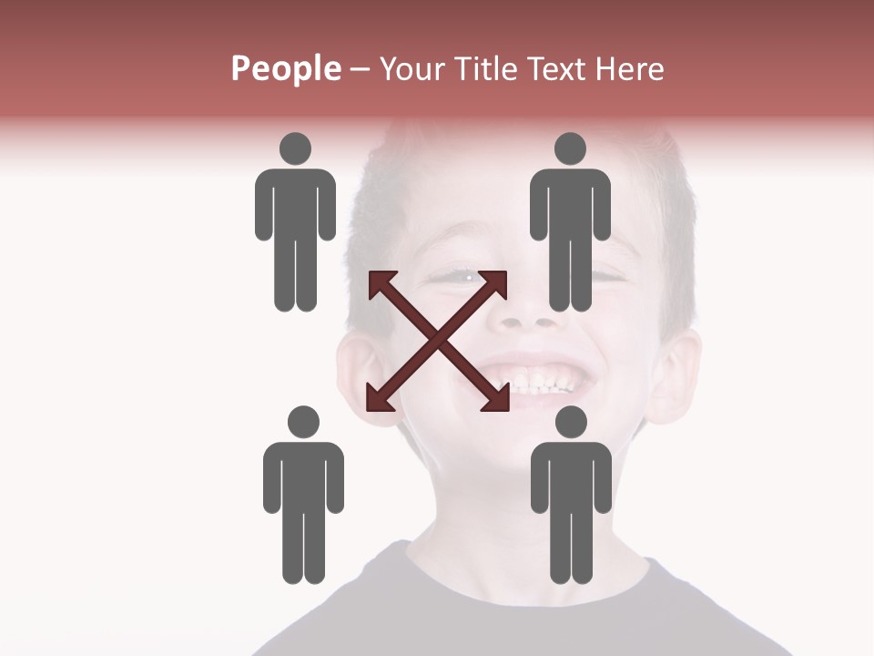 Gorgeous Joy Laughter PowerPoint Template