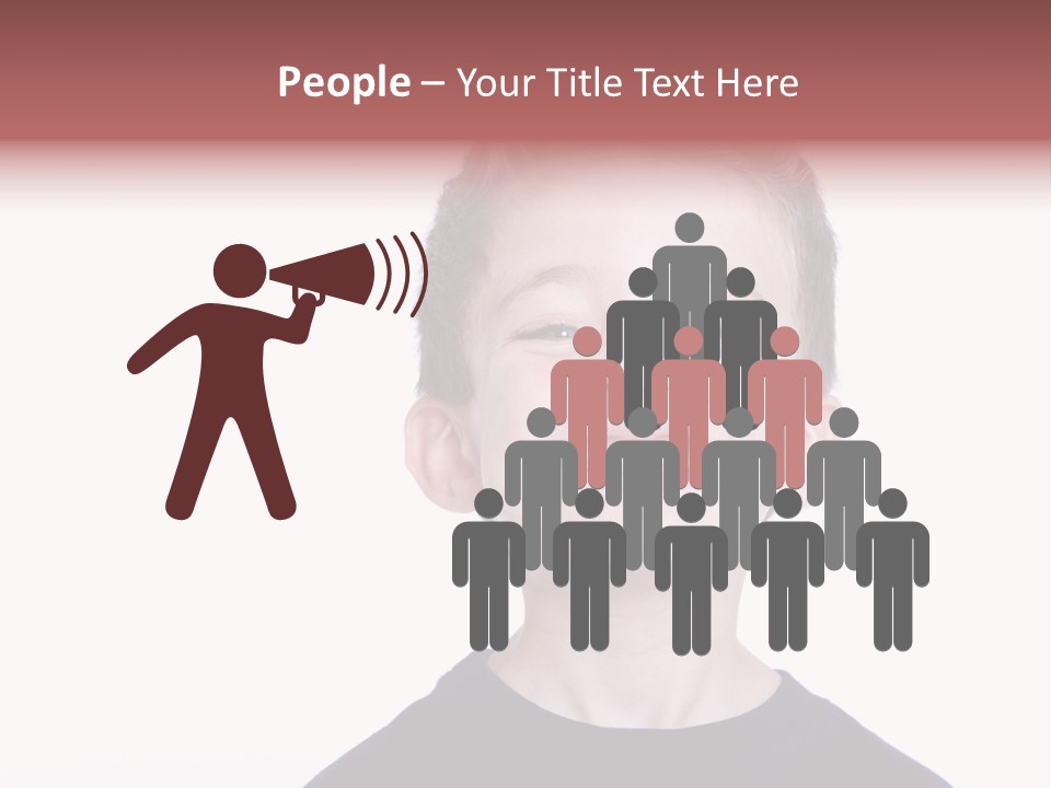 Gorgeous Joy Laughter PowerPoint Template