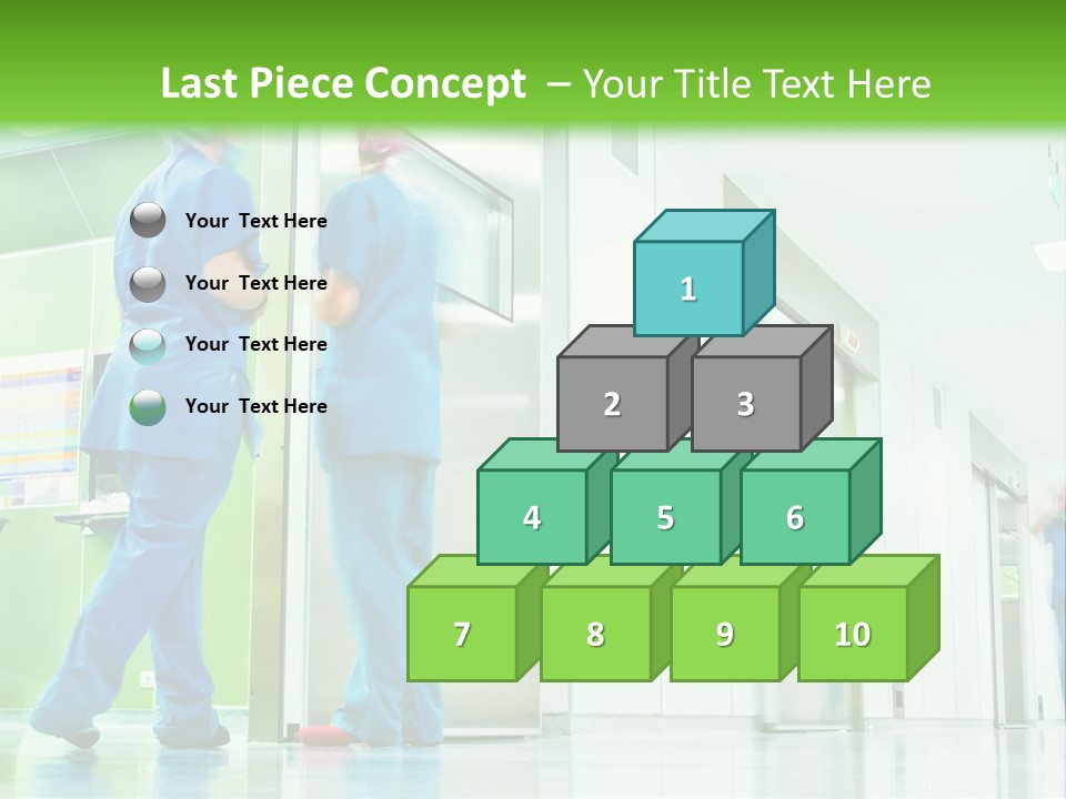 Hygiene Health Care Hallway PowerPoint Template