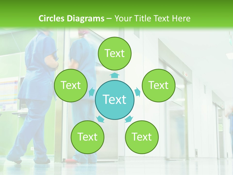 Hygiene Health Care Hallway PowerPoint Template