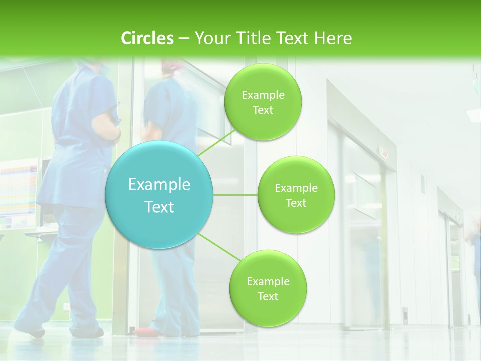 Hygiene Health Care Hallway PowerPoint Template