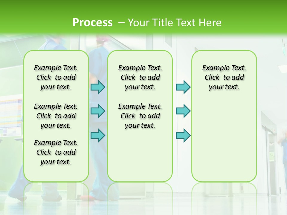Hygiene Health Care Hallway PowerPoint Template