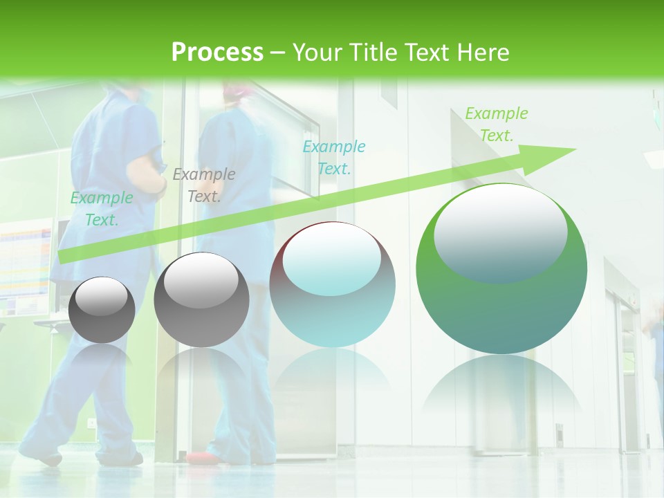 Hygiene Health Care Hallway PowerPoint Template