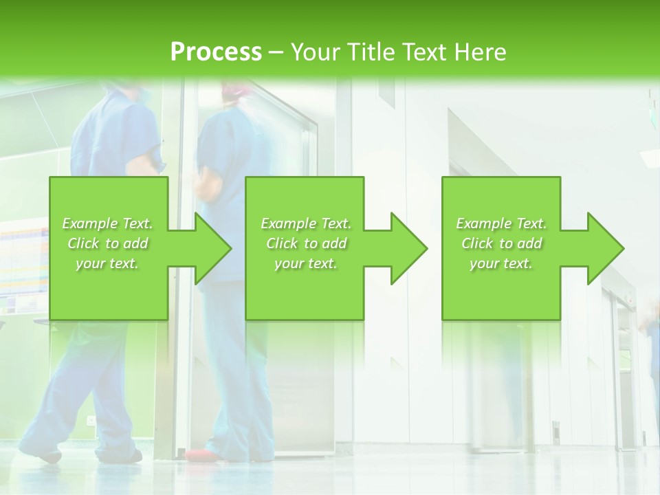 Hygiene Health Care Hallway PowerPoint Template