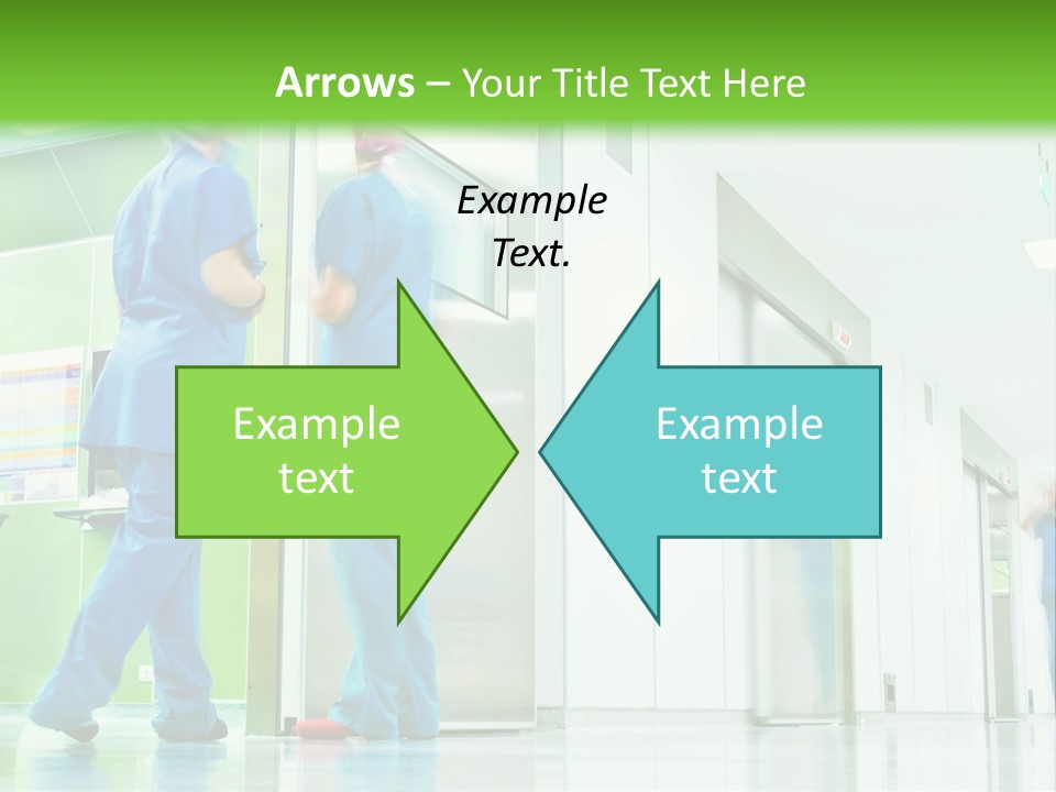 Hygiene Health Care Hallway PowerPoint Template