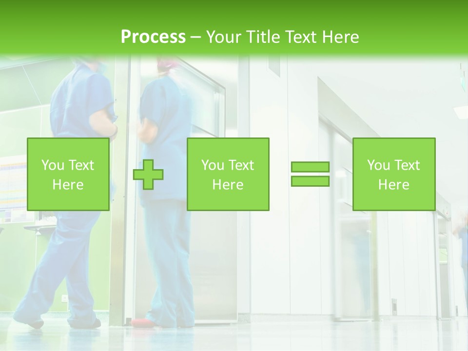 Hygiene Health Care Hallway PowerPoint Template