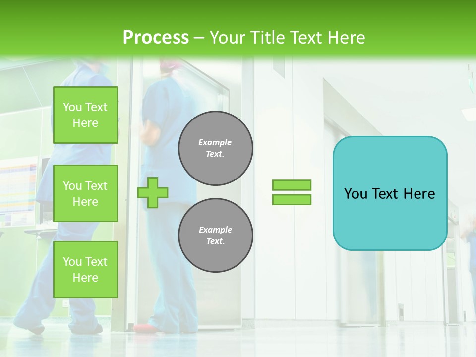 Hygiene Health Care Hallway PowerPoint Template
