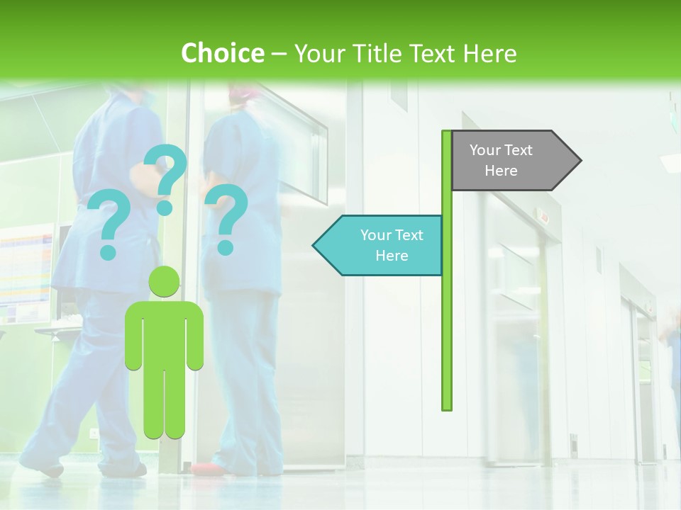 Hygiene Health Care Hallway PowerPoint Template