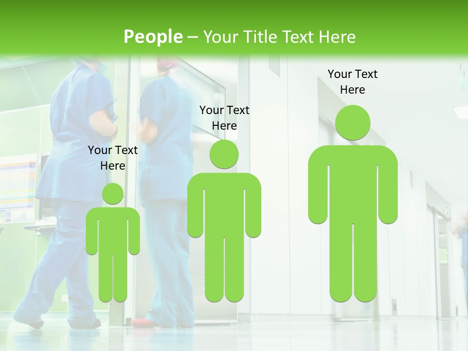 Hygiene Health Care Hallway PowerPoint Template