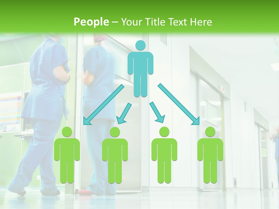 Hygiene Health Care Hallway PowerPoint Template