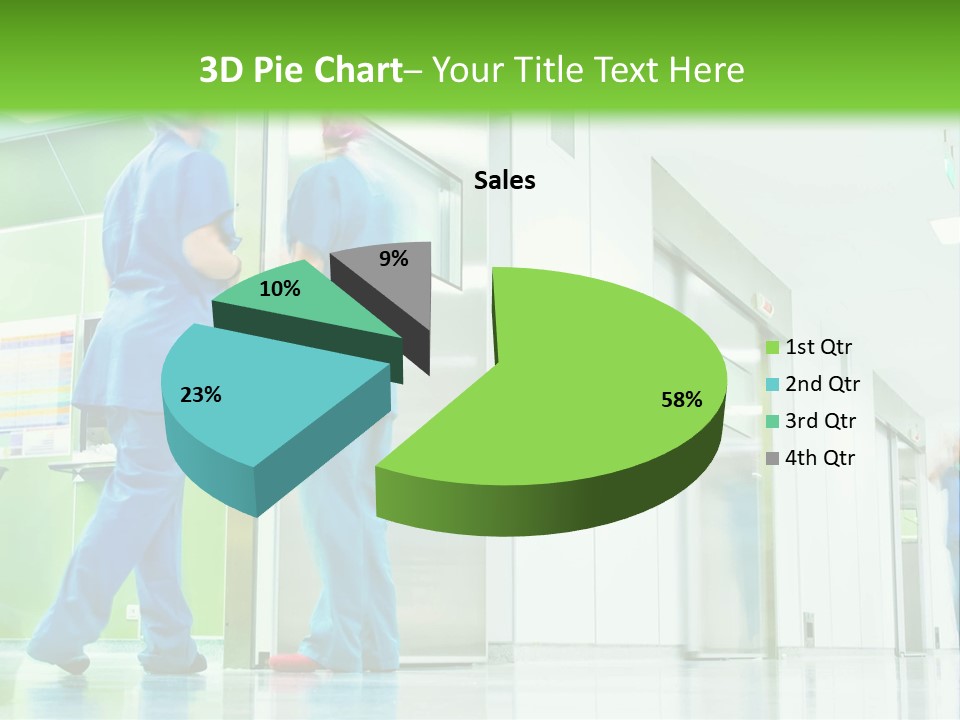 Hygiene Health Care Hallway PowerPoint Template