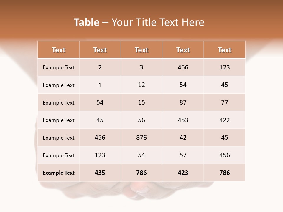 A Person Holding A Small House In Their Hands PowerPoint Template