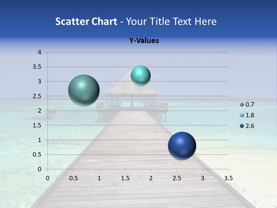 Atoll Maldives Isolated PowerPoint Template