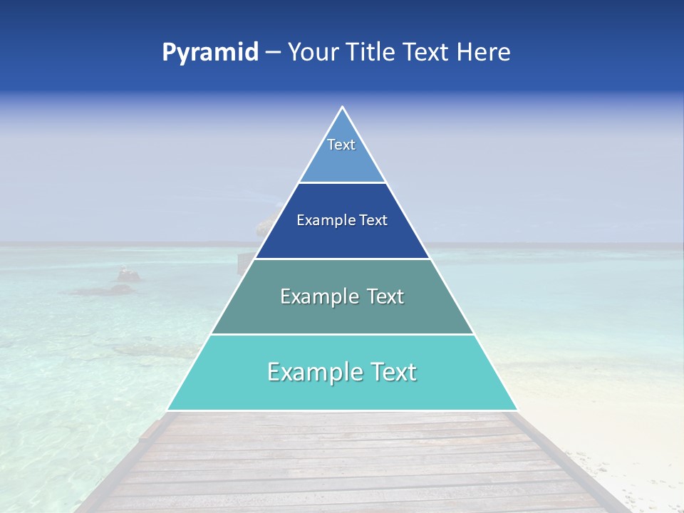 Atoll Maldives Isolated PowerPoint Template