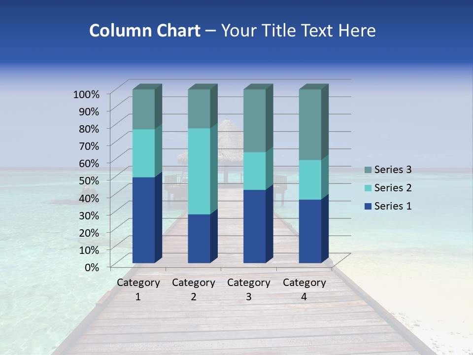 Atoll Maldives Isolated PowerPoint Template