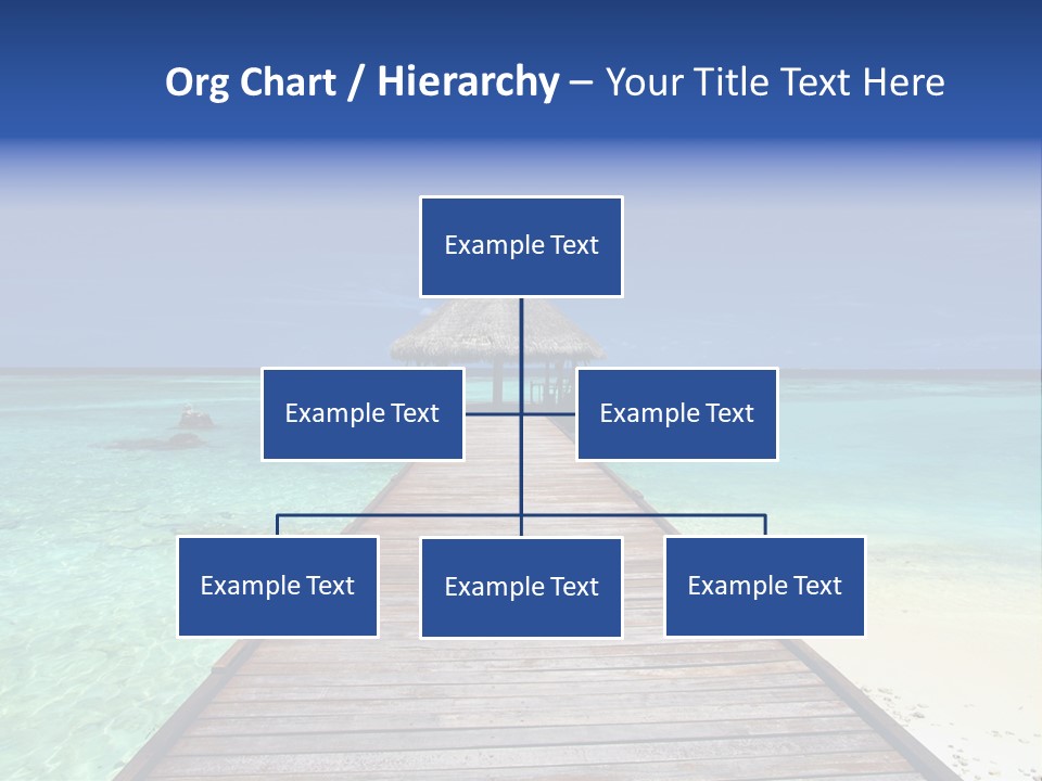 Atoll Maldives Isolated PowerPoint Template