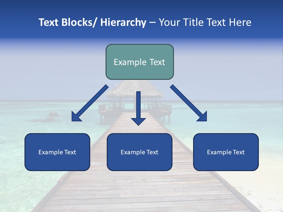 Atoll Maldives Isolated PowerPoint Template