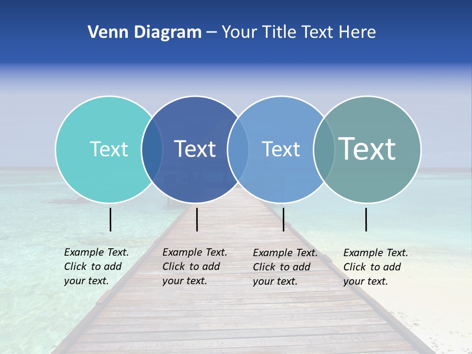 Atoll Maldives Isolated PowerPoint Template
