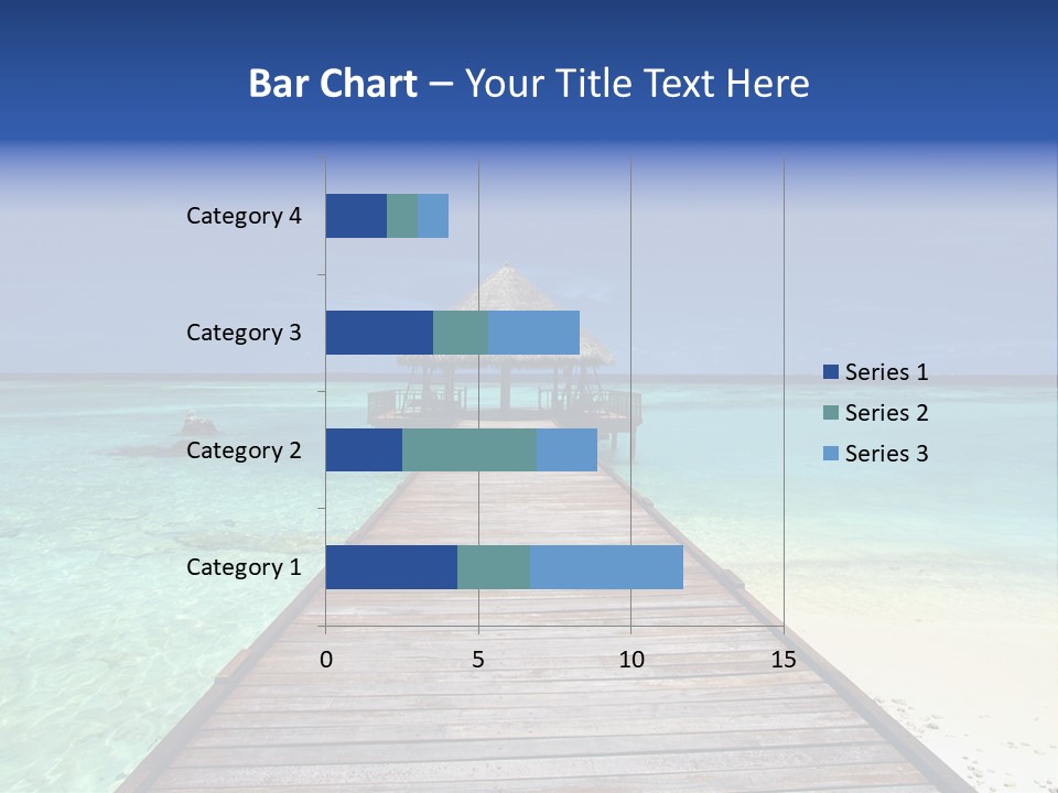 Atoll Maldives Isolated PowerPoint Template
