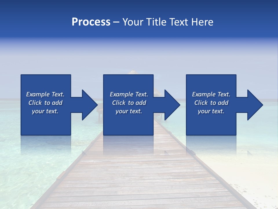 Atoll Maldives Isolated PowerPoint Template