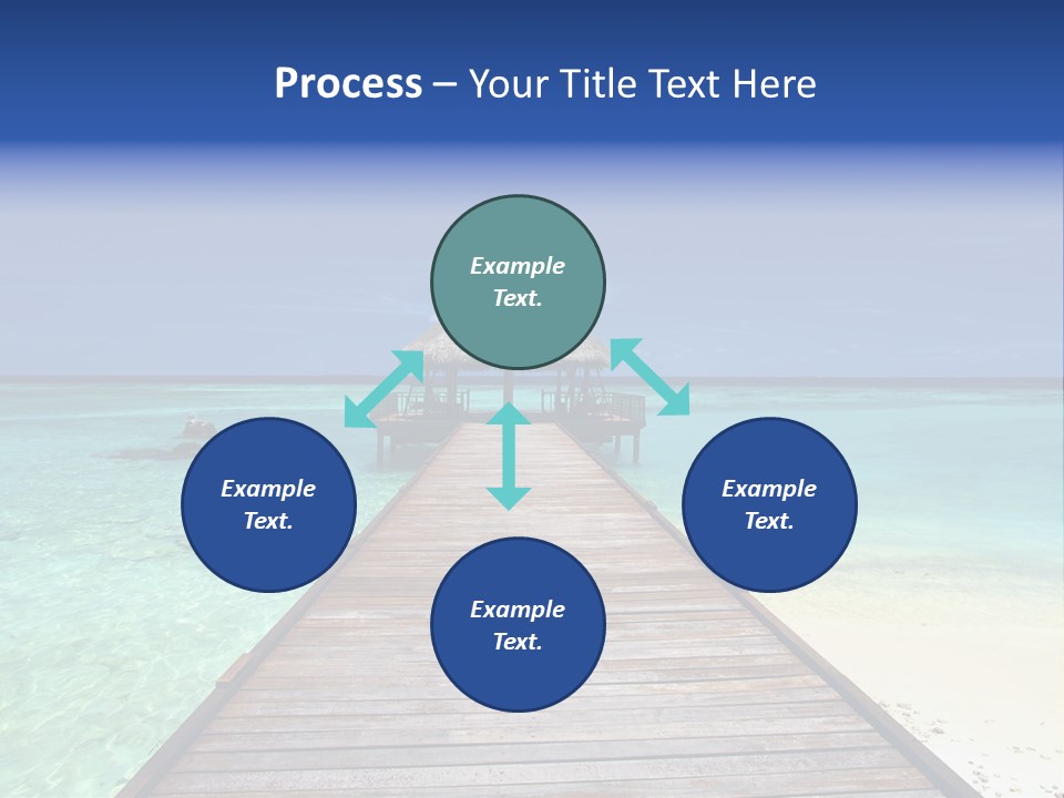 Atoll Maldives Isolated PowerPoint Template