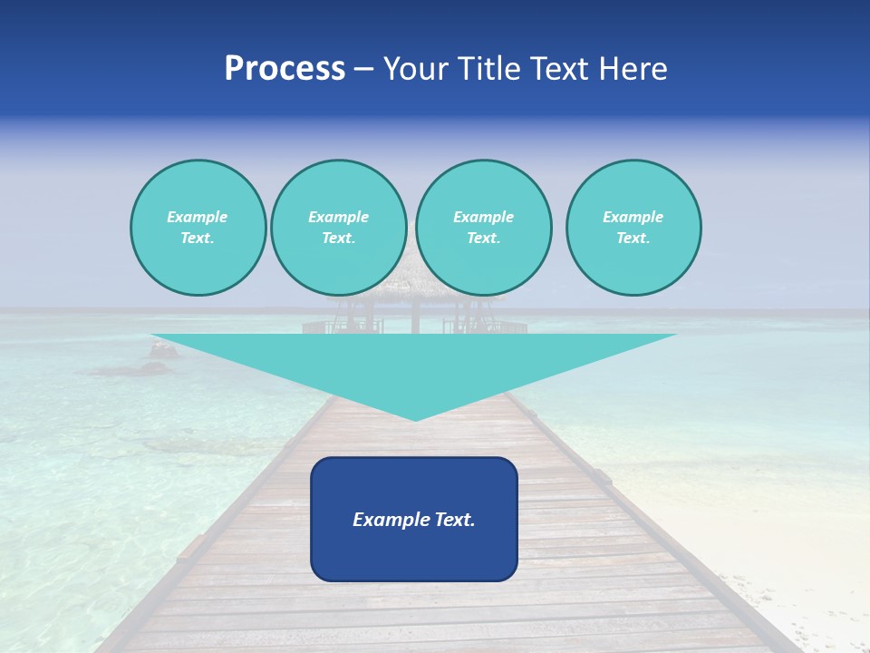 Atoll Maldives Isolated PowerPoint Template