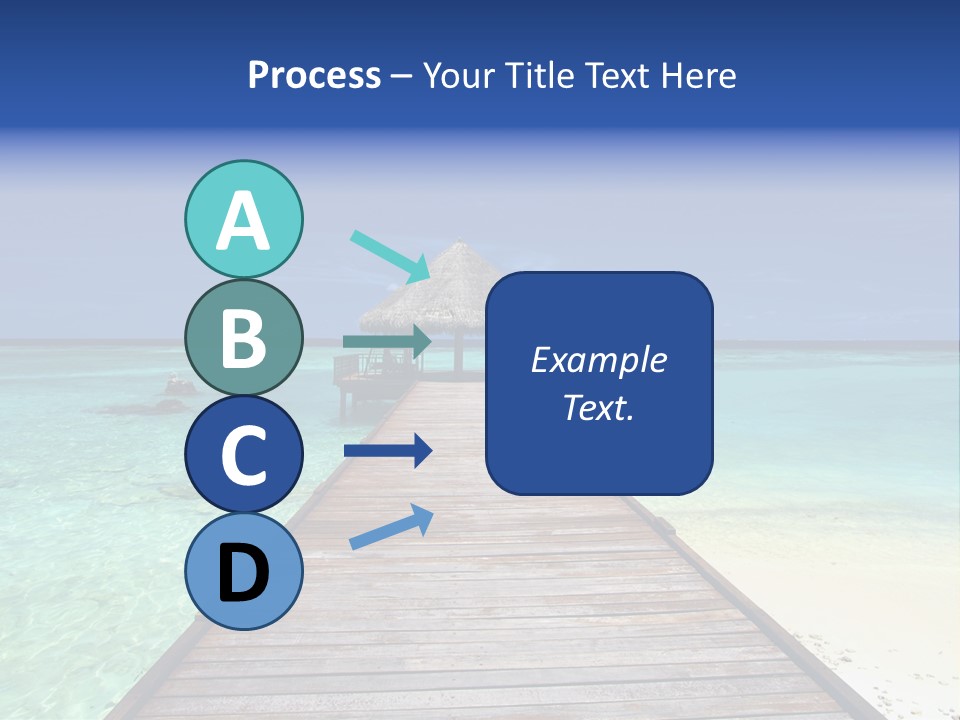Atoll Maldives Isolated PowerPoint Template