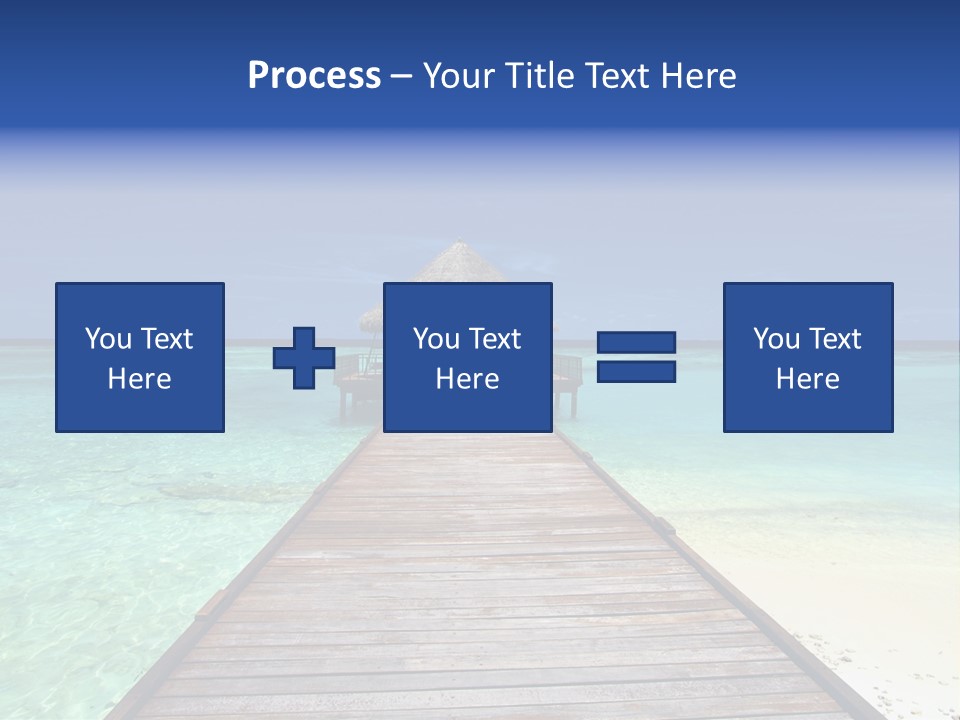 Atoll Maldives Isolated PowerPoint Template
