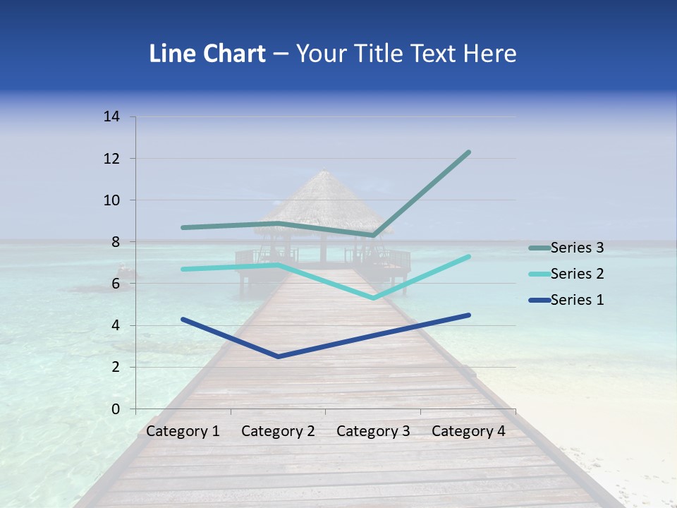 Atoll Maldives Isolated PowerPoint Template