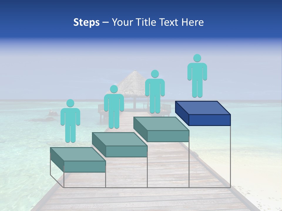 Atoll Maldives Isolated PowerPoint Template