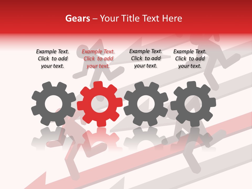 Timer Steam Steel PowerPoint Template