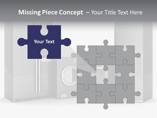 Timer Steam Steel PowerPoint Template