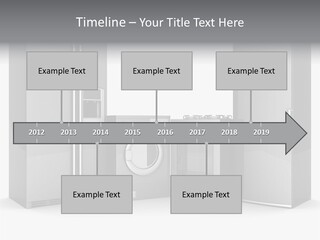 Timer Steam Steel PowerPoint Template
