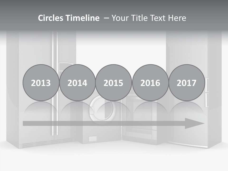 Timer Steam Steel PowerPoint Template