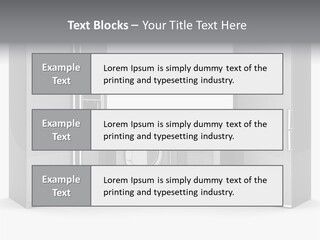 Timer Steam Steel PowerPoint Template
